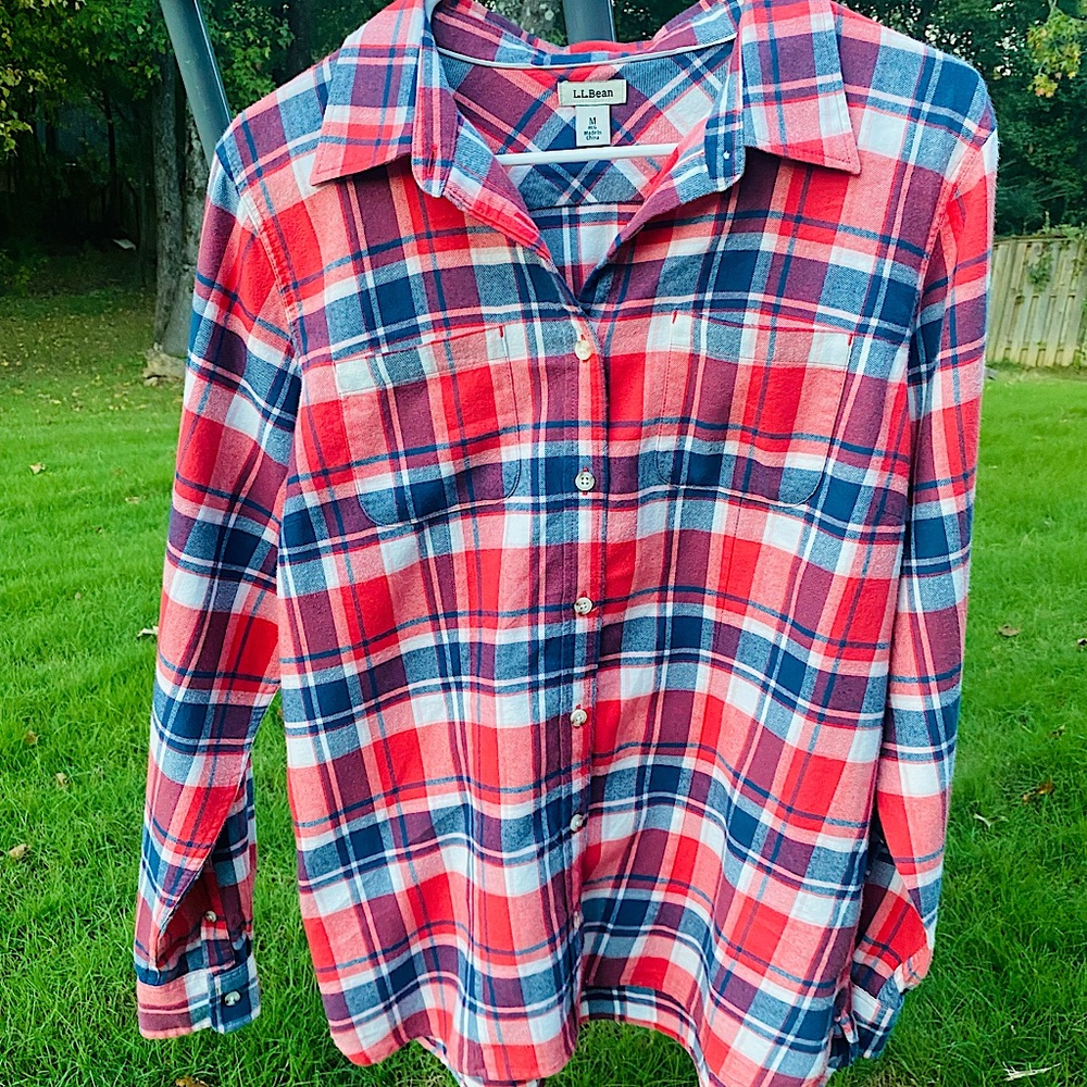 Like New L.L. Bean Flannel